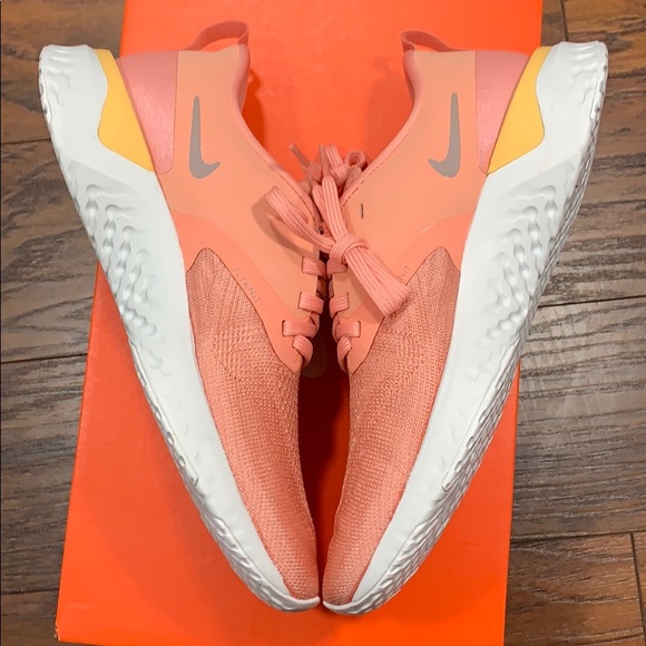 • W NIKE ODYSSEY REACT 2 FLYKNIT pink quartz/pumic - Picture 14 of 16